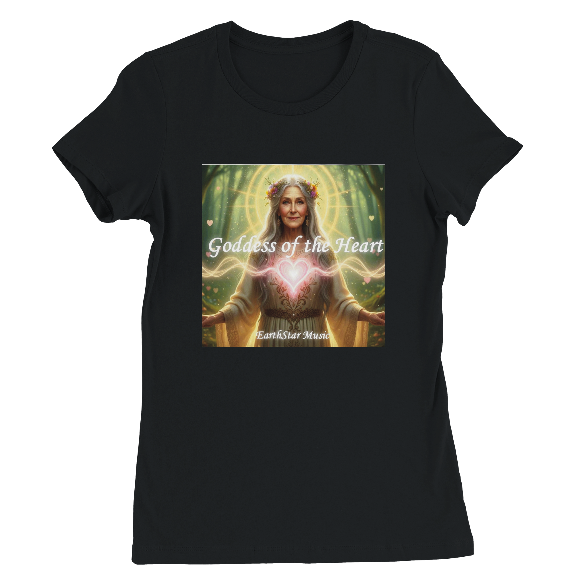 Goddess of the Heart - Women&rsquo;s Cut T-Shirt