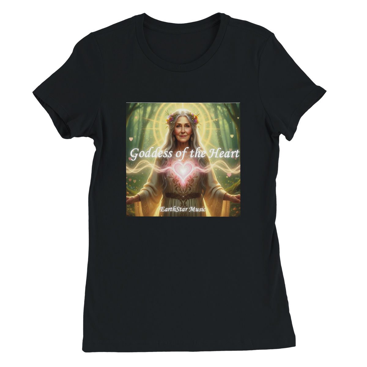 Goddess of the Heart - Women’s Cut T-Shirt