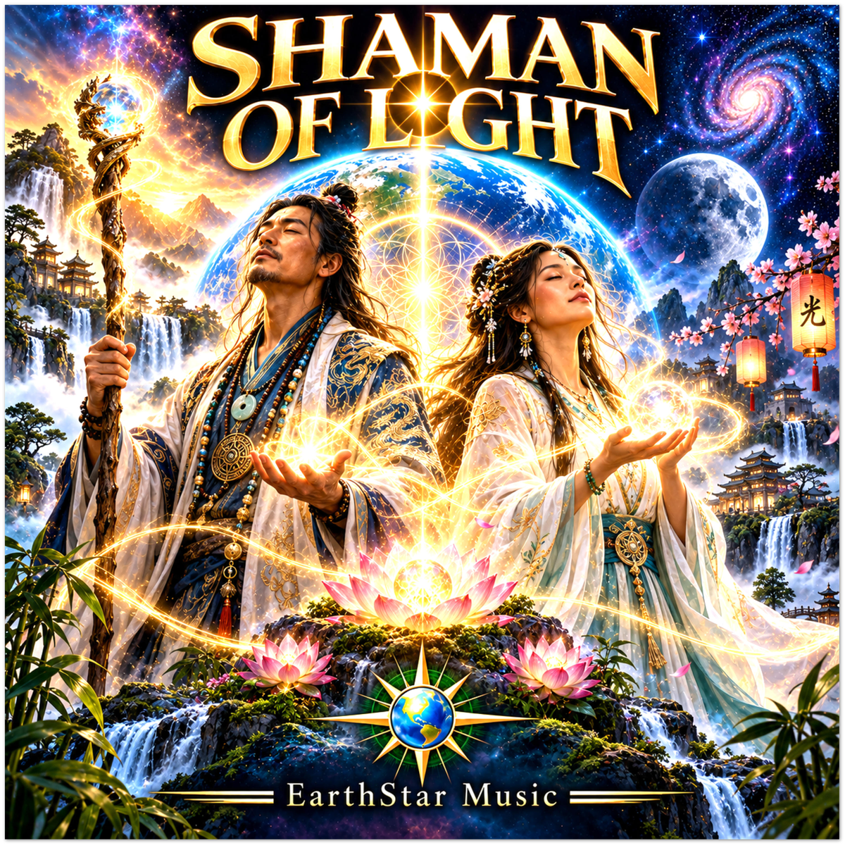 Shaman of Light - Fine Art Poster