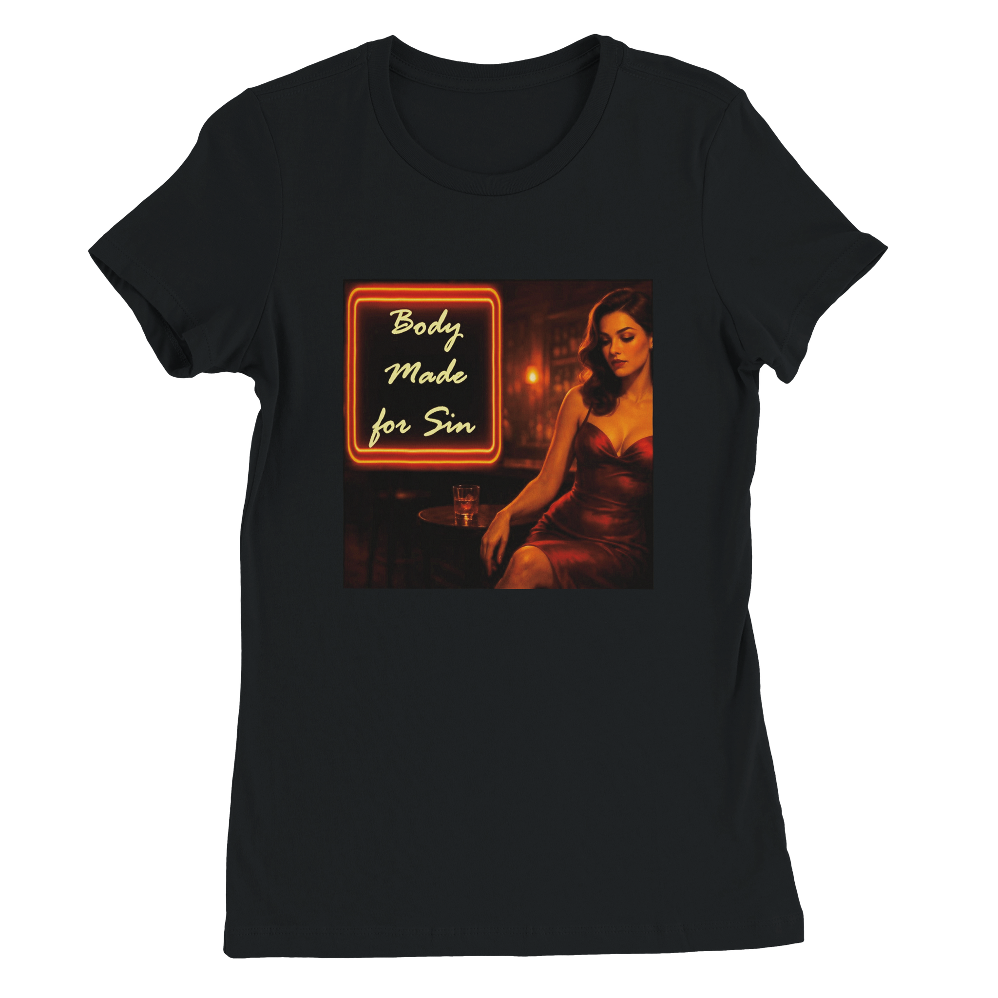 Body Made for Sin - Women&rsquo;s Cut T-Shirt