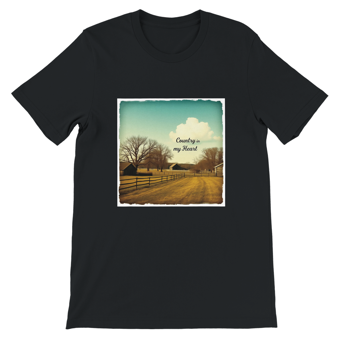 Country in My Heart, Tribute to Mom & Dad - Unisex T-Shirt