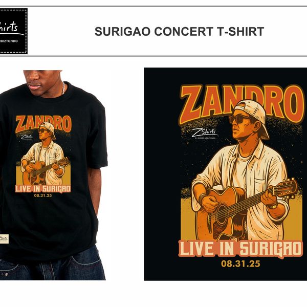 ZShirts - ZANDRO LIVE SURIGAO