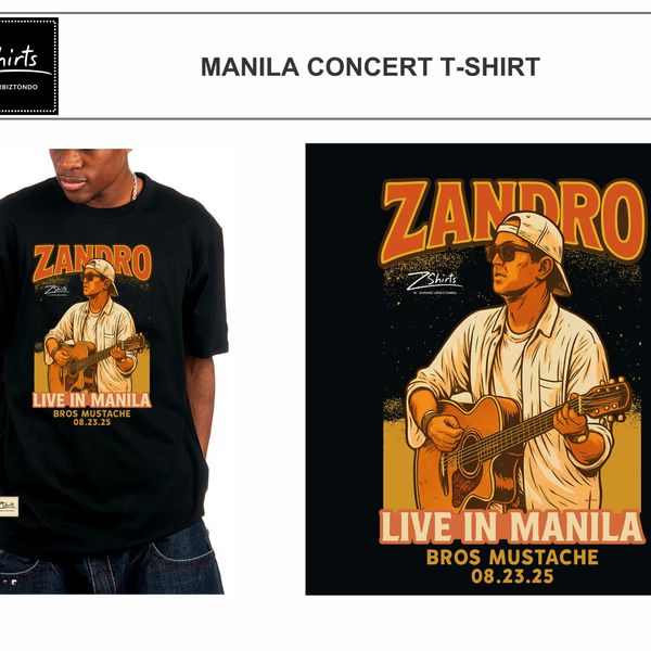 Z-Shirts -ZANDRO LIVE IN MANILA