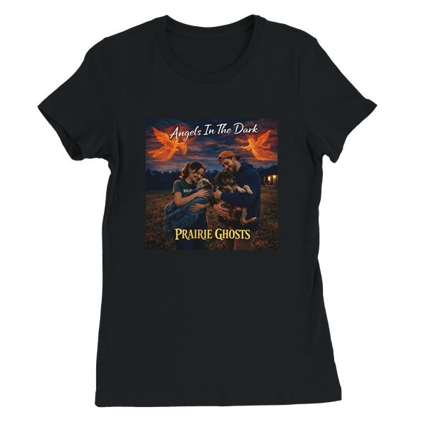 Angels In The Dark (feat. Dakota Willow, Donna Hoffman, Bobby Winters & Cody Ridge) - Women’s Cut T-Shirt