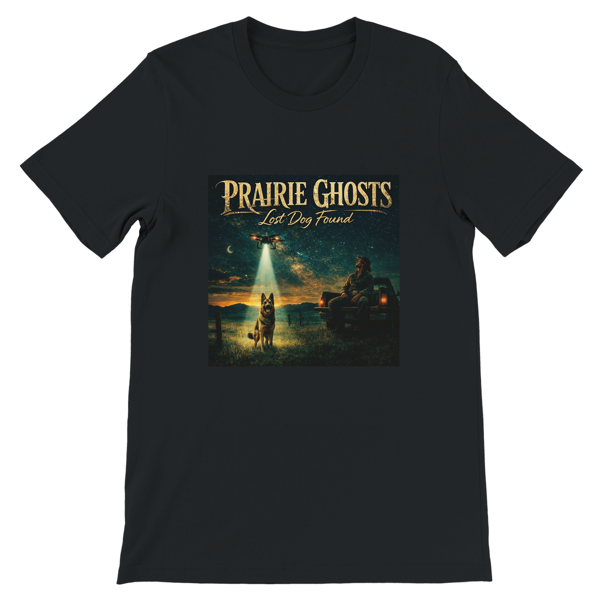 Lost Dog Found (feat. Dakota Willow, Cody Ridge, Donna Hoffman & Bobby Winters) - Unisex T-Shirt