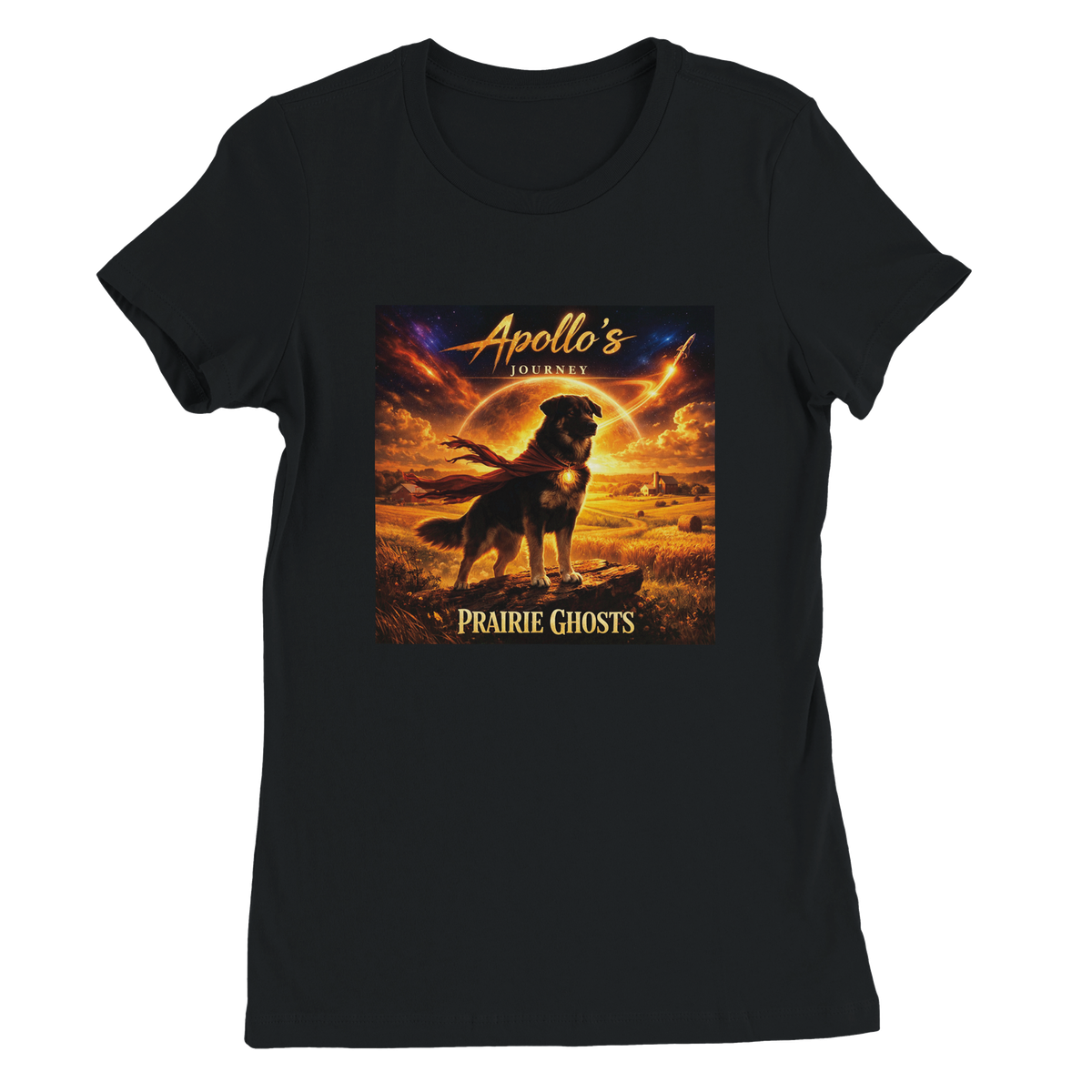 Apollo's Journey (feat. Dakota Willow, Donna Hoffman & Bobby Winters) - Women’s Cut T-Shirt