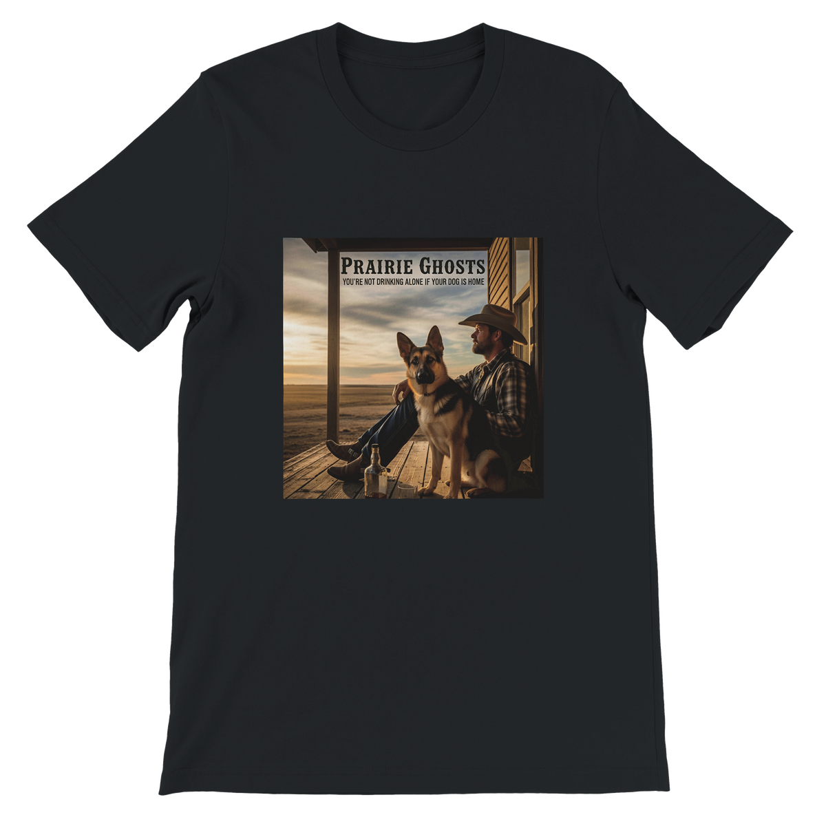 You're Not Drinking Alone If Your Dog Is Home - Unisex T-Shirt