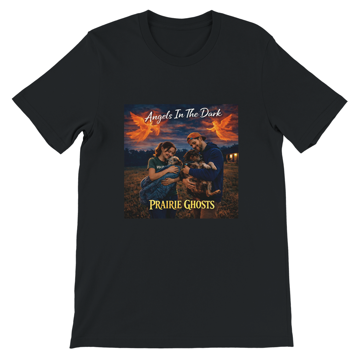 Angels In The Dark (feat. Dakota Willow, Donna Hoffman, Bobby Winters & Cody Ridge) - Unisex T-Shirt