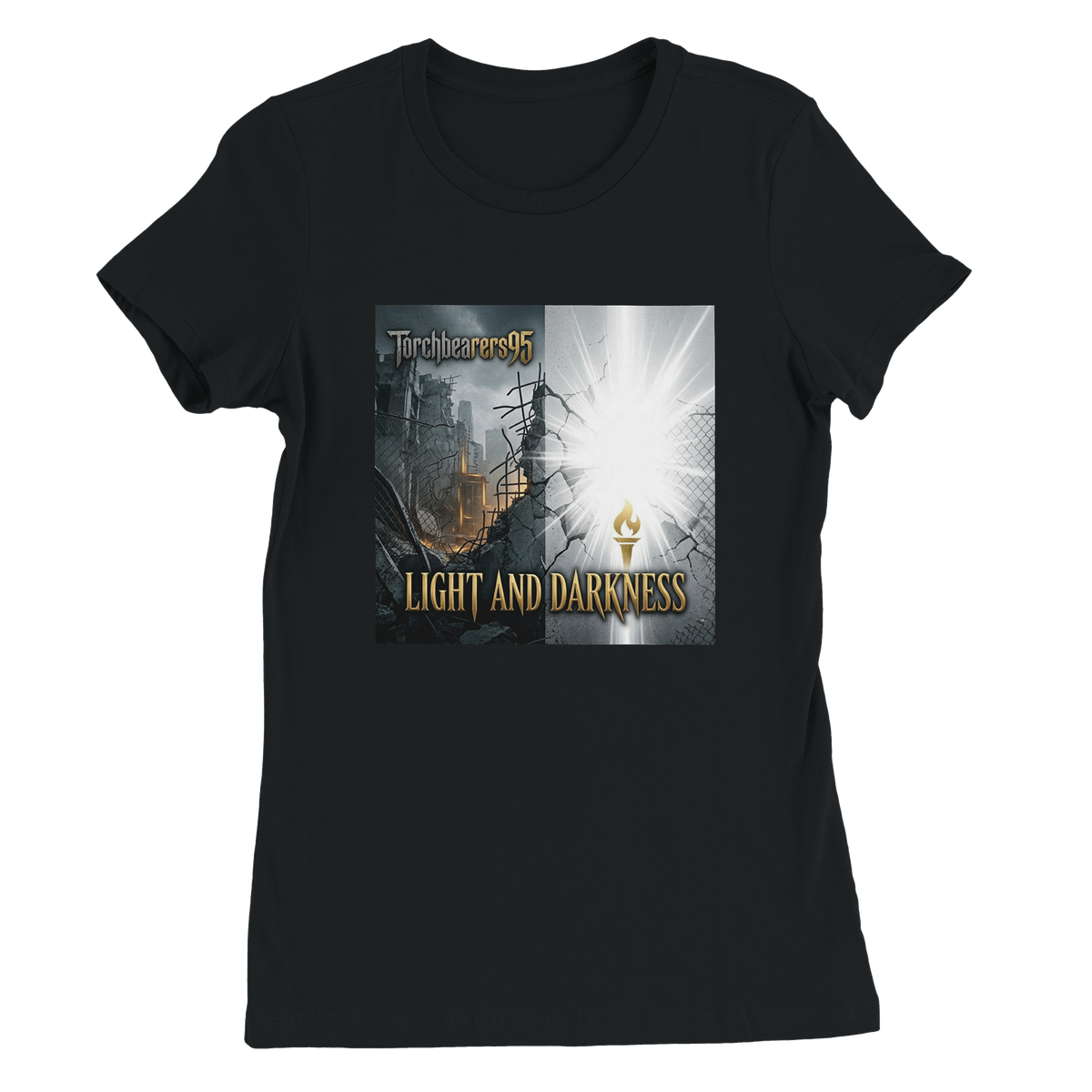 Light and Darkness - Women’s Cut T-Shirt