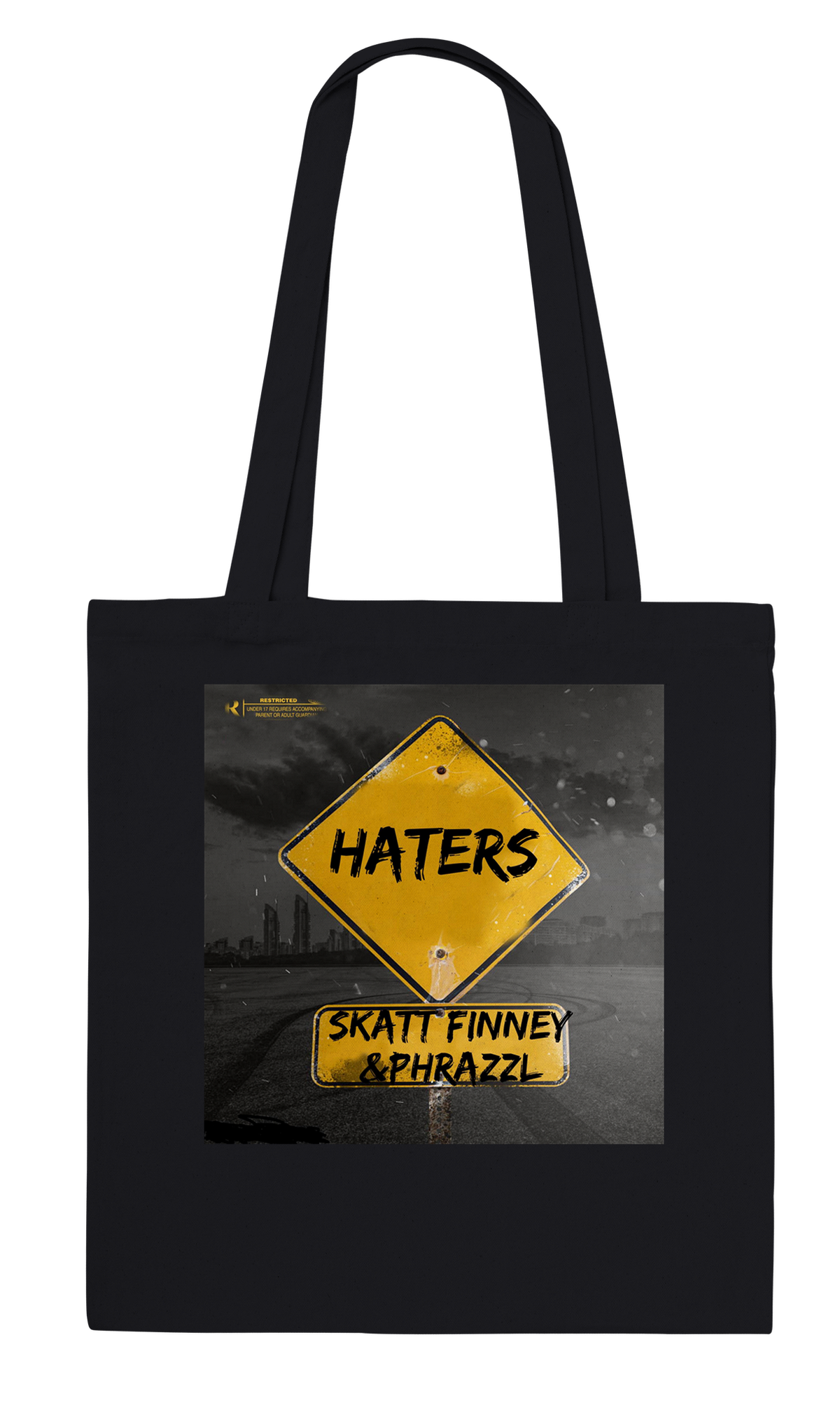 HATERS (feat. PHRAZZL) - Tote bag