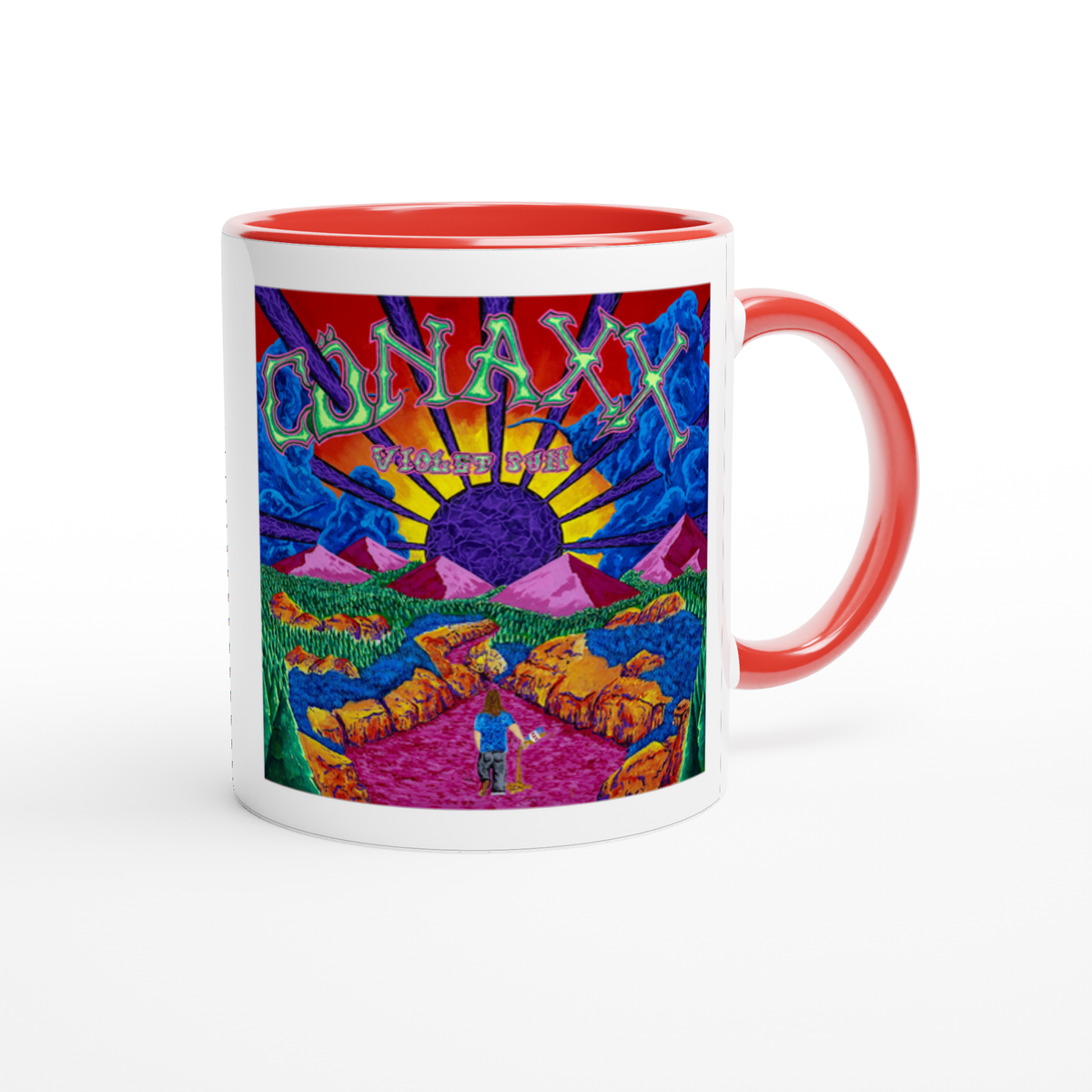 Violet Sun - Ceramic Mug