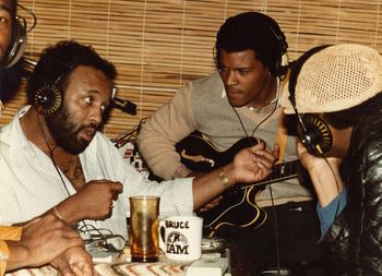 Bruce In his LA studio with Andrae Crouch, Billy Preston & Friends
