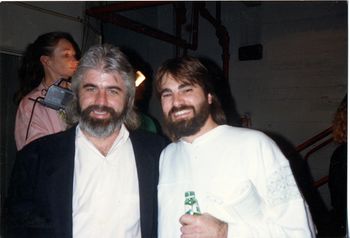 Michael McDonald & Bruce after concert in LA
