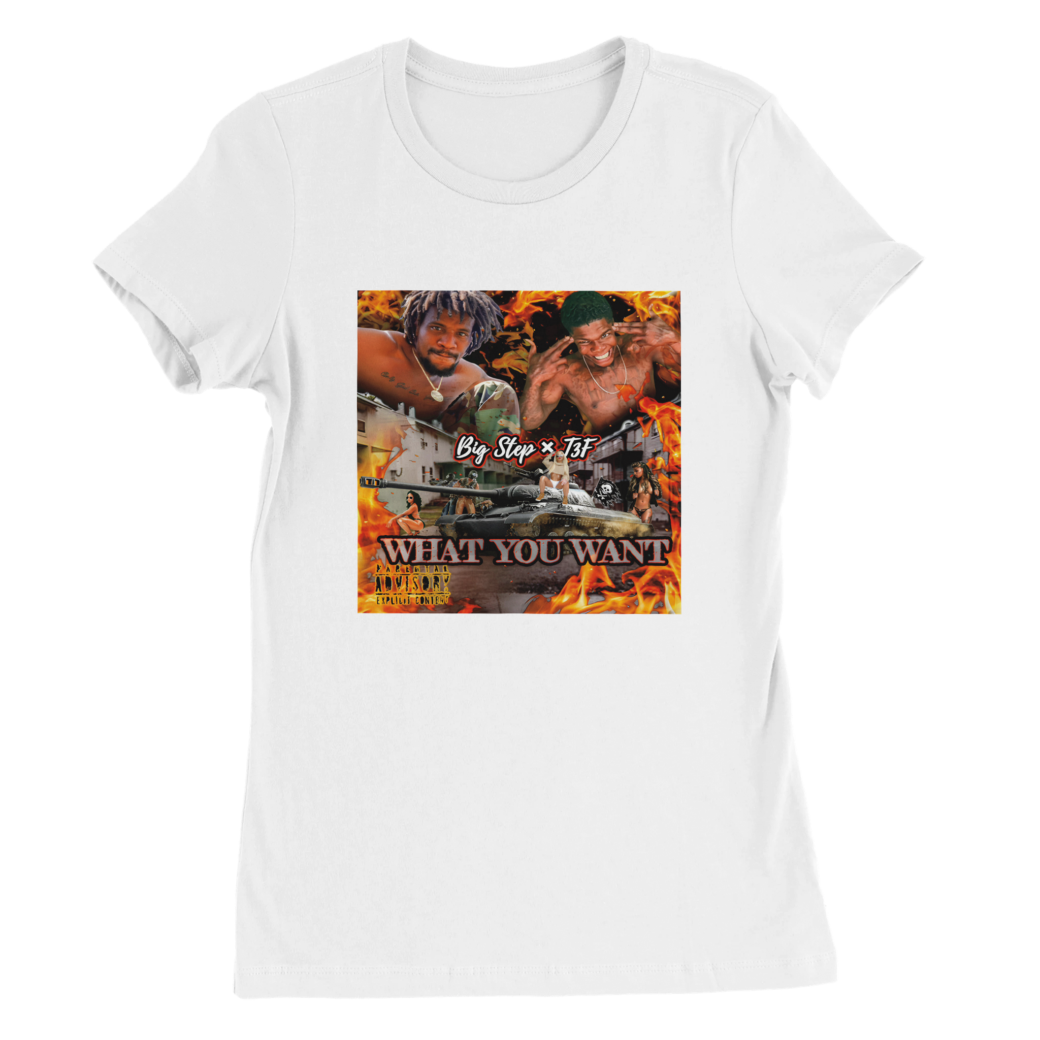 What You Want (feat. Team300Flows) - Women&rsquo;s Cut T-Shirt