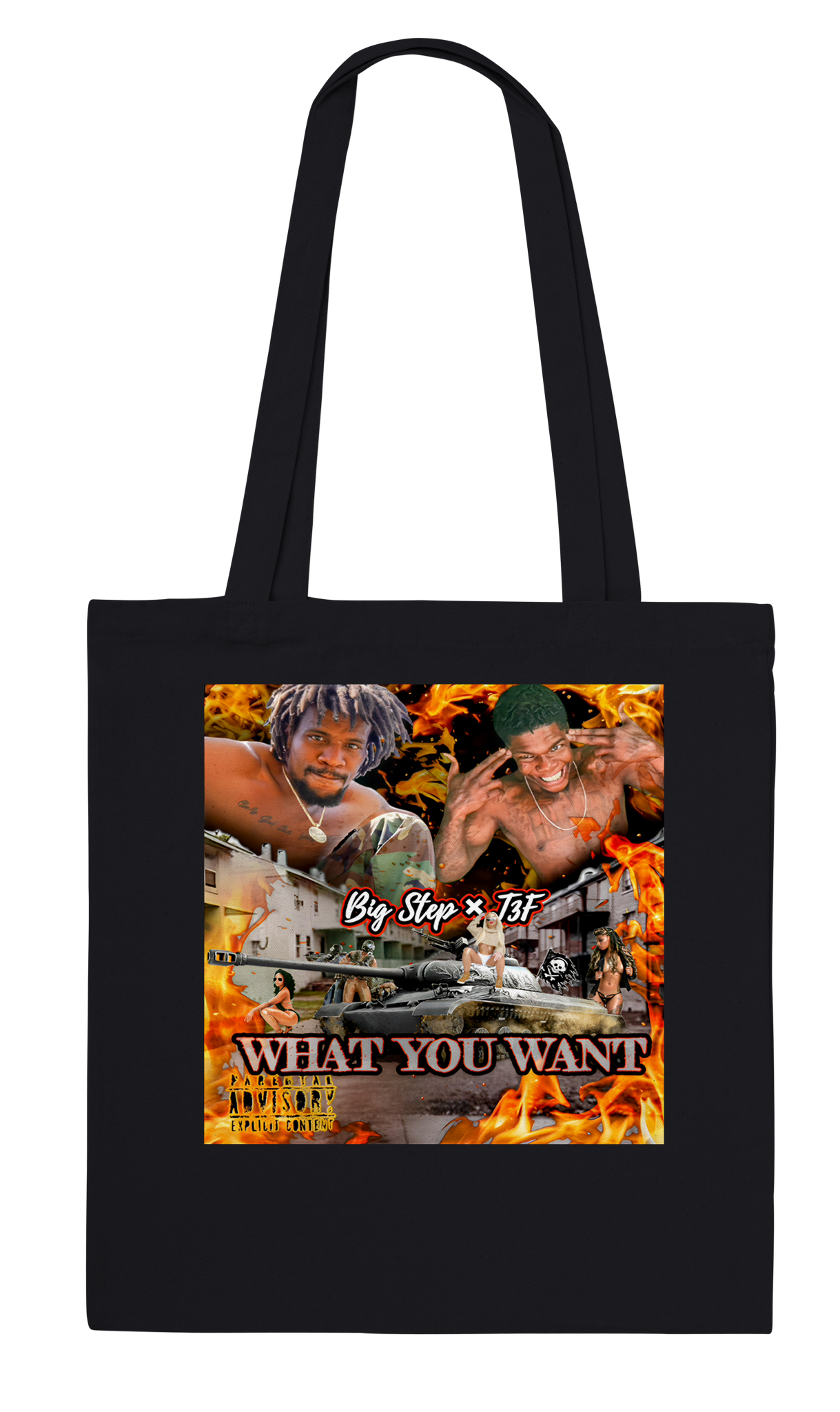 What You Want (feat. Team300Flows) - Tote bag