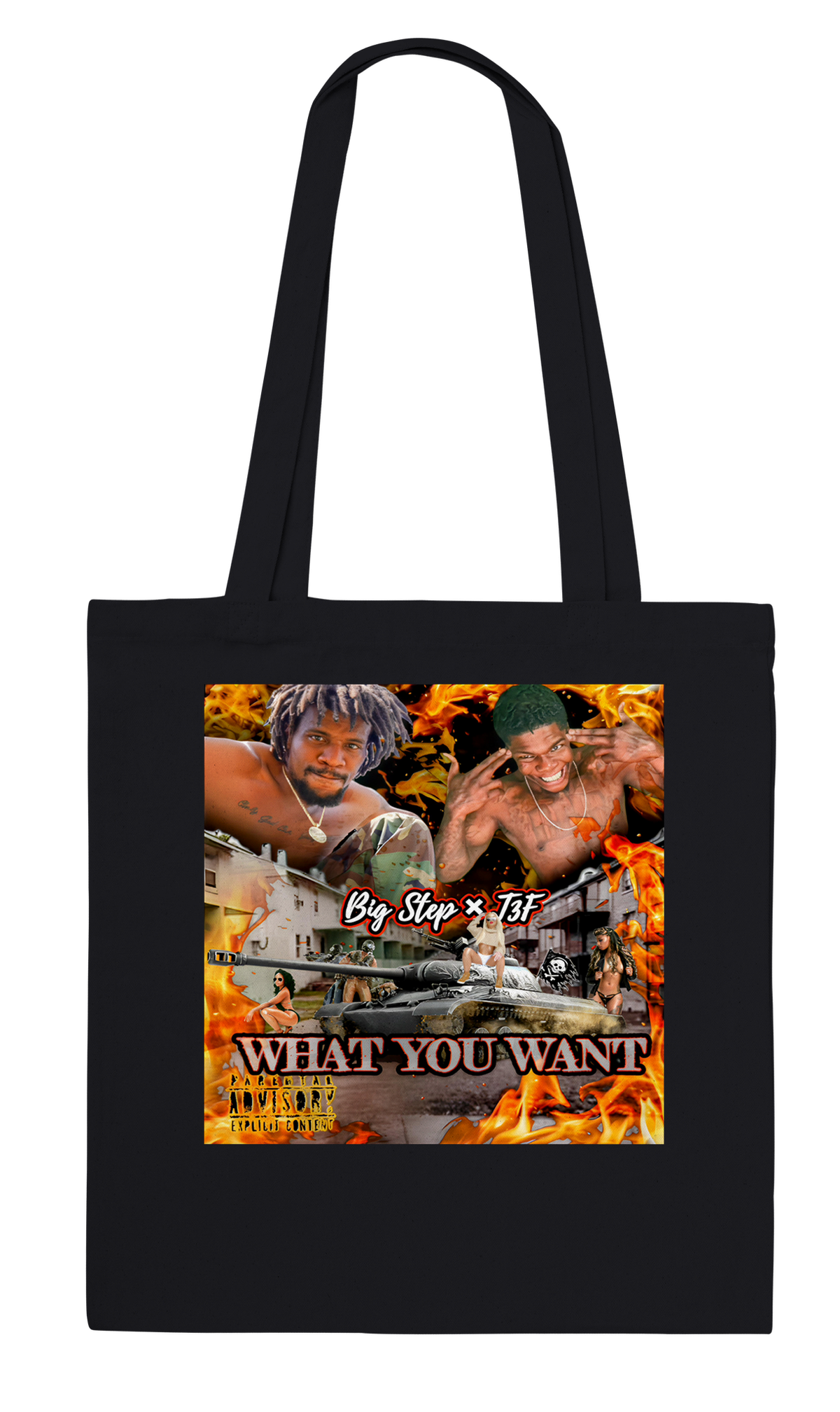 What You Want (feat. Team300Flows) - Tote bag