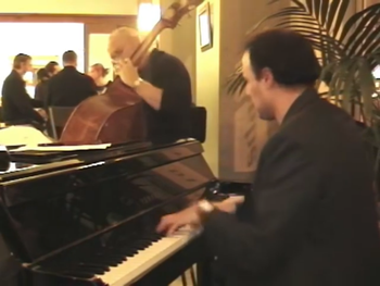 At the MLC, Auckland, with Pete McGregor, 2005
