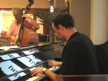 With Alberto Santelli at the MLC Auckland New Zealand, 2006
