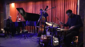 The trio at Doo Bop Jazz Bar in Brisbane Australia, 2017
