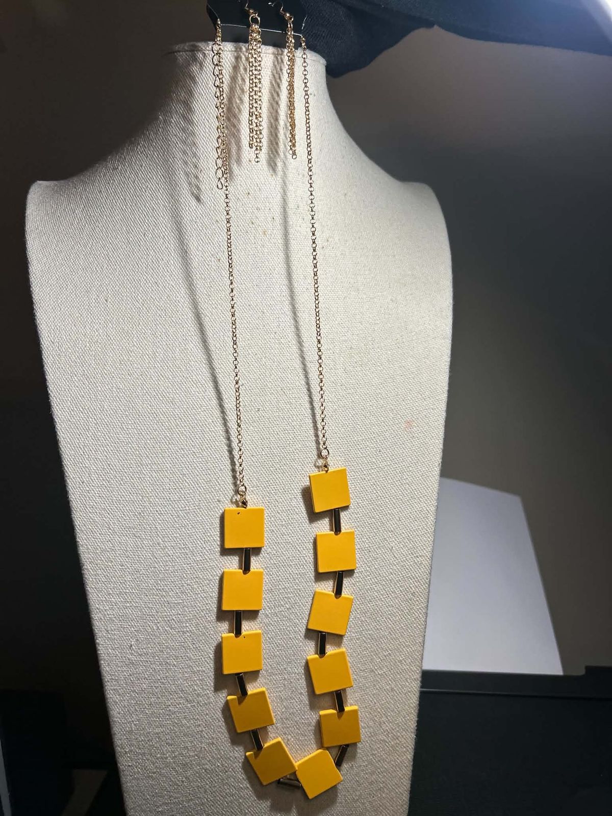 Yellow Geometric