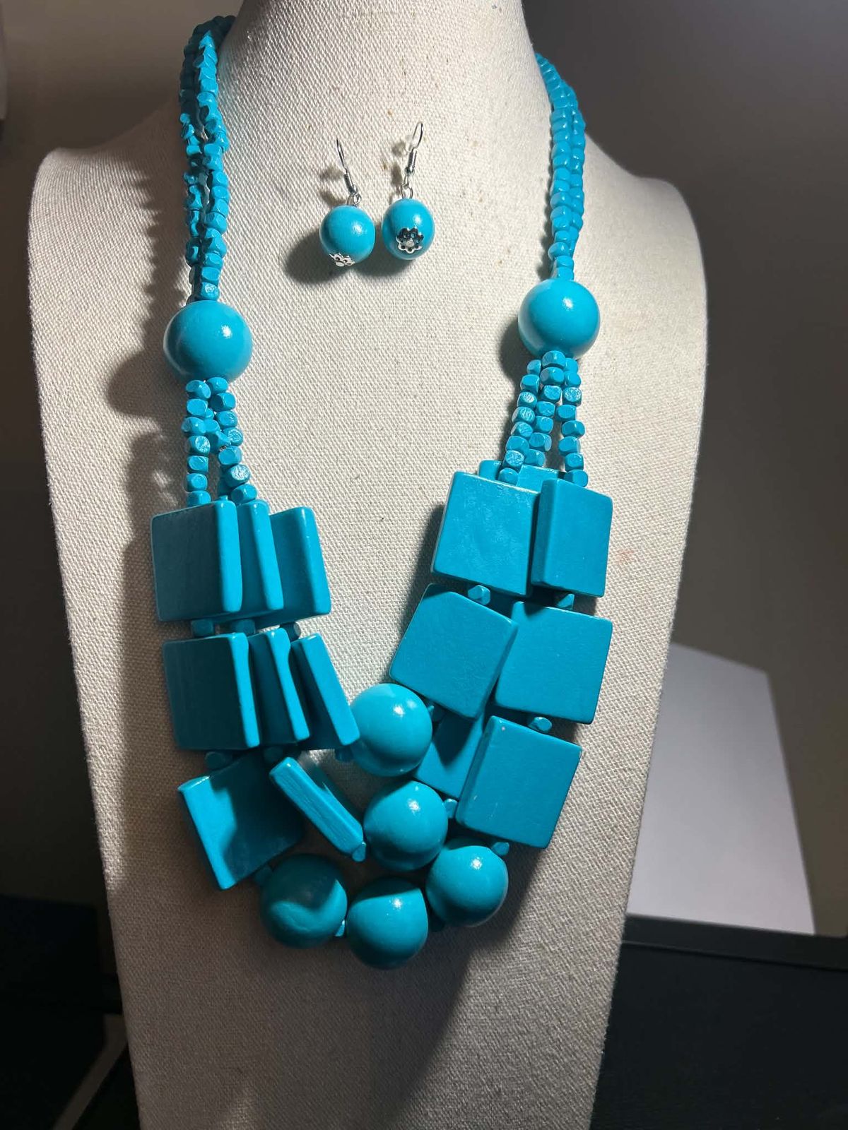 Turquoise Blue Block