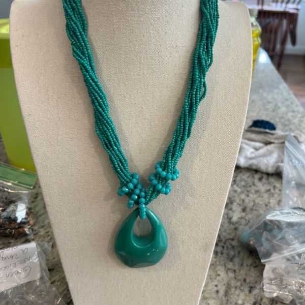 Teal Tassel