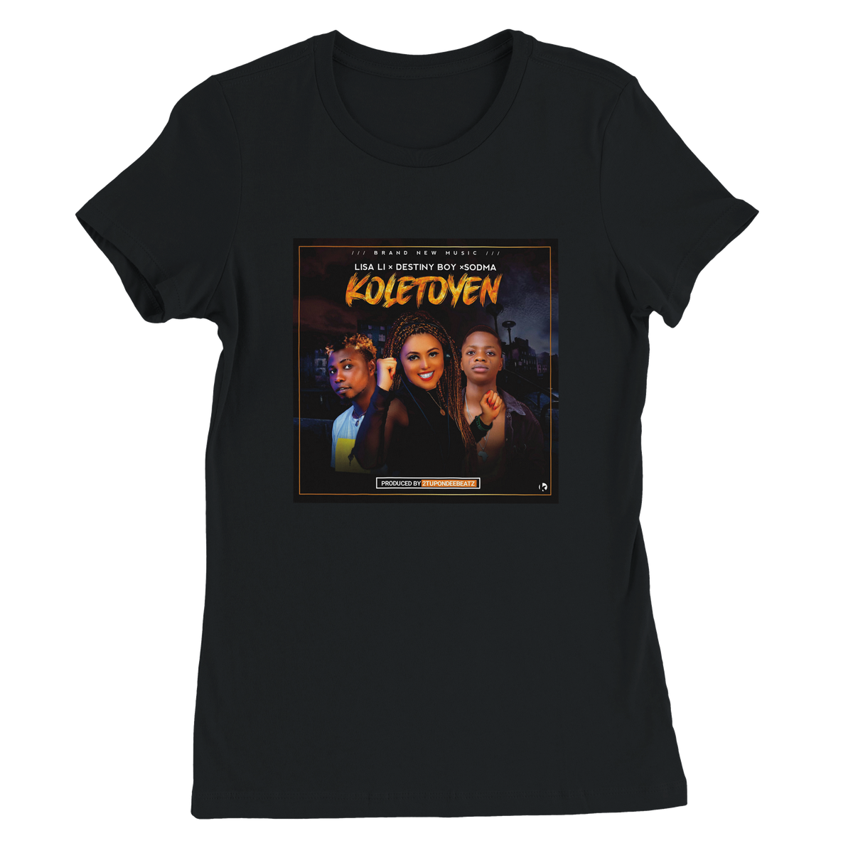 Koletoyen (feat. Destiny Boy & Sodma) [Remastered] - Women’s Cut T-Shirt