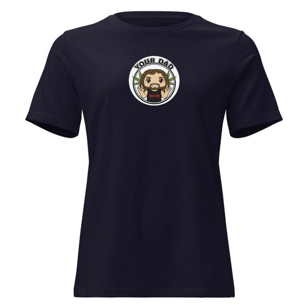 WOMENS FLYER FRIENDLY OFFICIAL YOUR DAD T-SHIRT