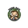 YOUR DAD OFFICIAL SMOKE WEED STICKERS