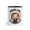 "YOU'RE THE BEST DAD EVER!" LOGO STYLE COFFEE MUG