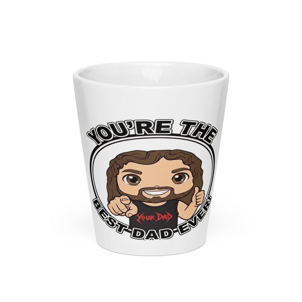 BEST DAD EVER! LOGO LATTE MUG