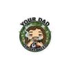 YOUR DAD OFFICIAL SMOKE WEED STICKERS