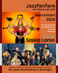 Saskia Laroo, special guest with  Jazzfanfare 
