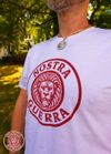 Nostra Guerra - Bela Majica/Crveni Logo (100% pamuk)