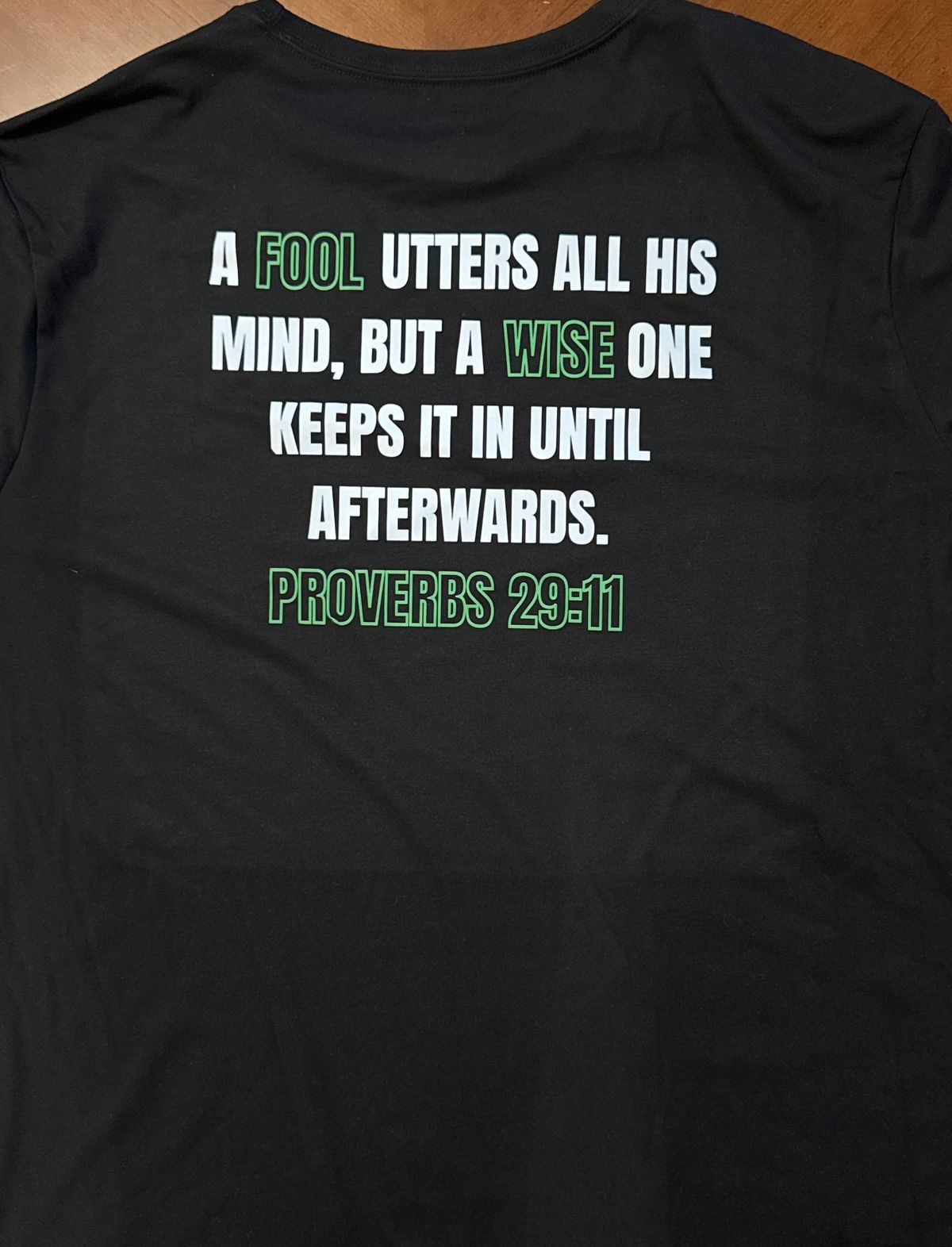unannounced Black T-Shirts