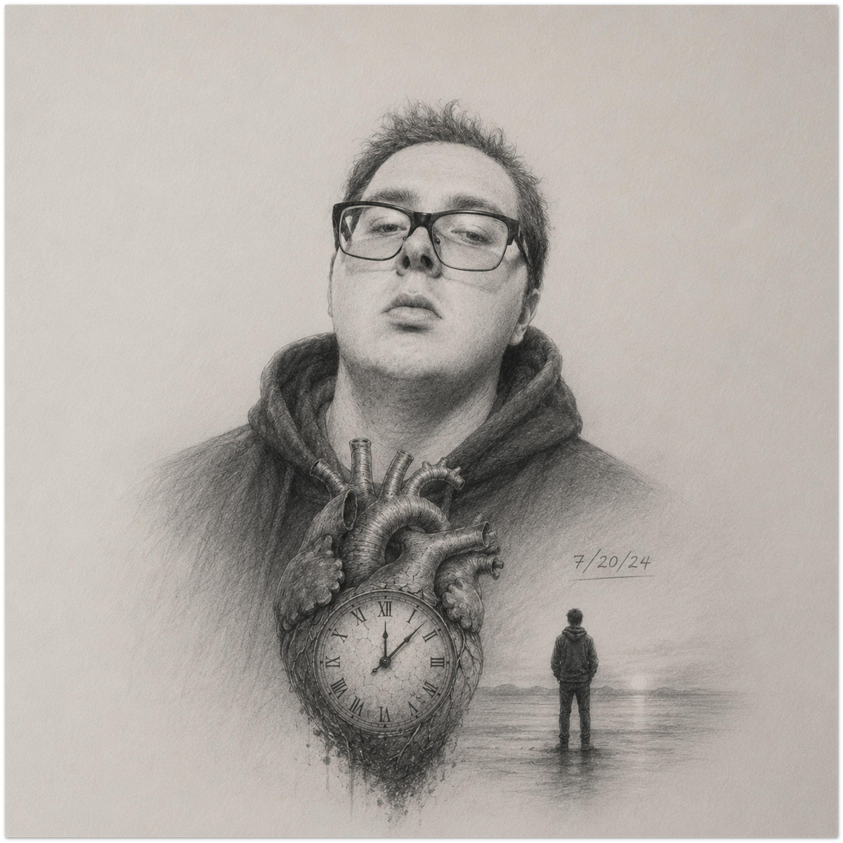 Heartbeat of a decade - Fine Art Poster