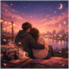 Lofi love 2 - Fine Art Poster
