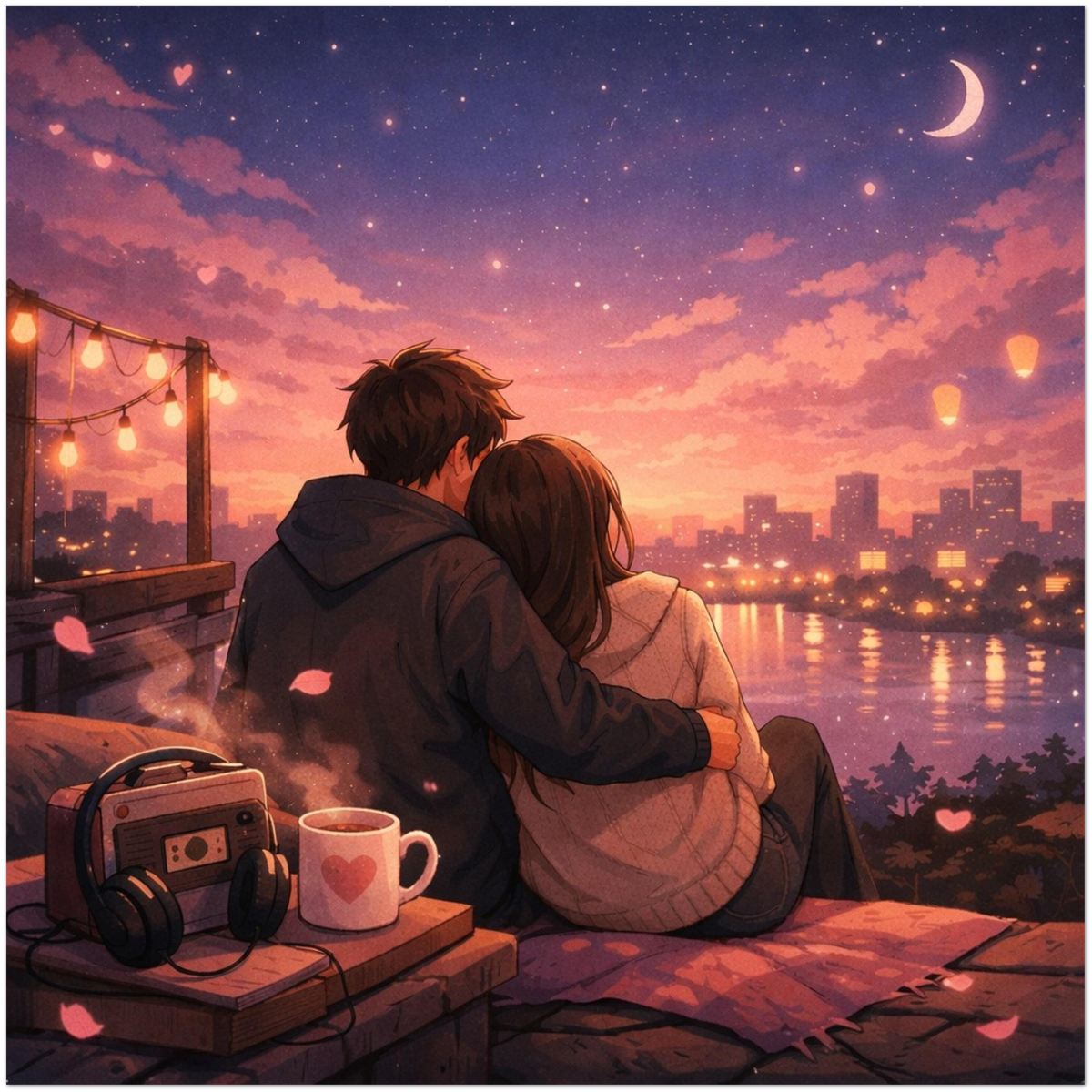 Lofi love 2 - Fine Art Poster