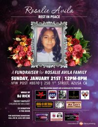 Fund Raiser for Rosalie Avila Family
