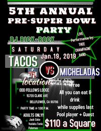 Super Bowl Pick Party