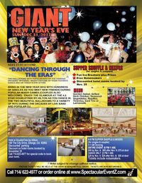 Spectacular Events Presents  TCB NYE
