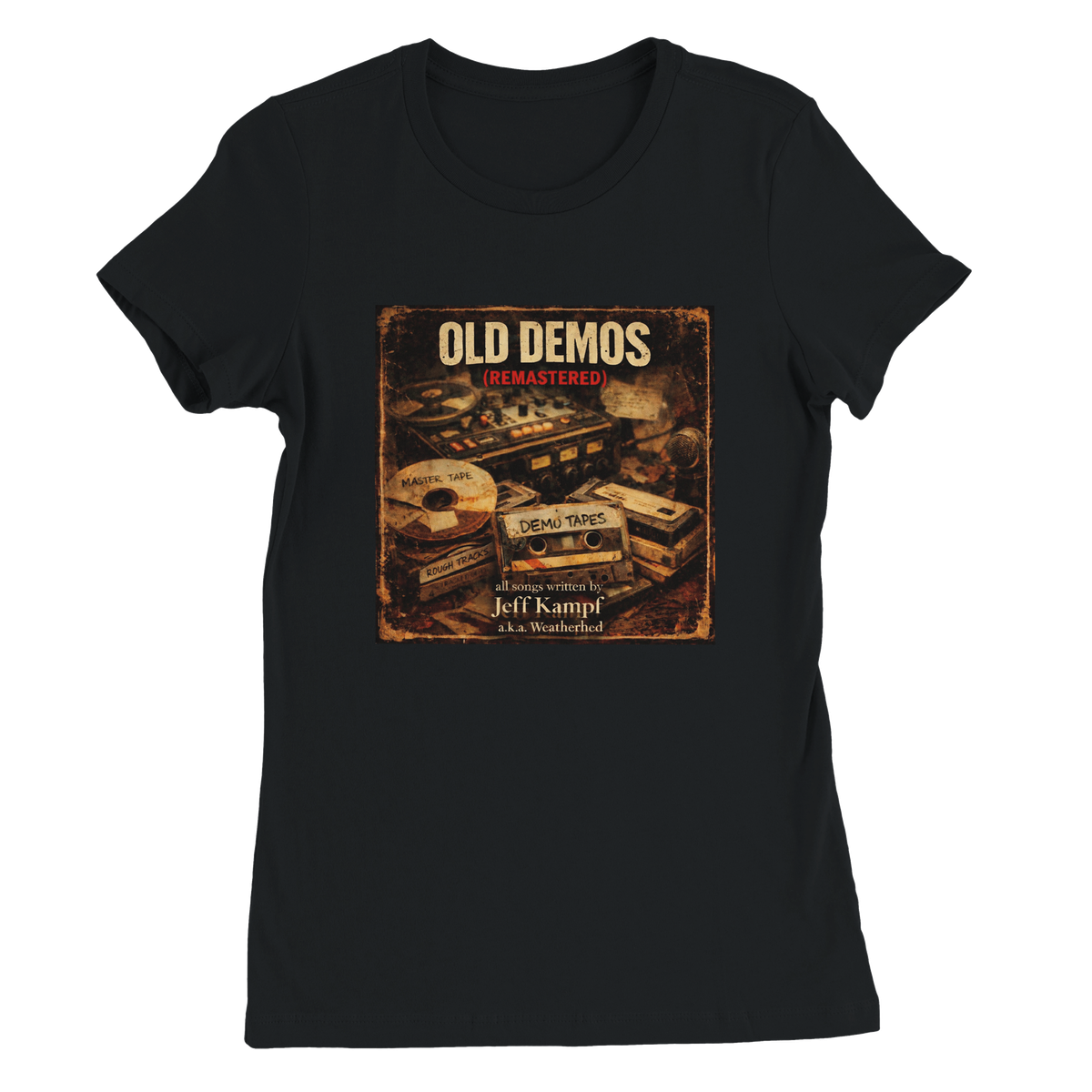 Remastered Old Demos - Women’s Cut T-Shirt