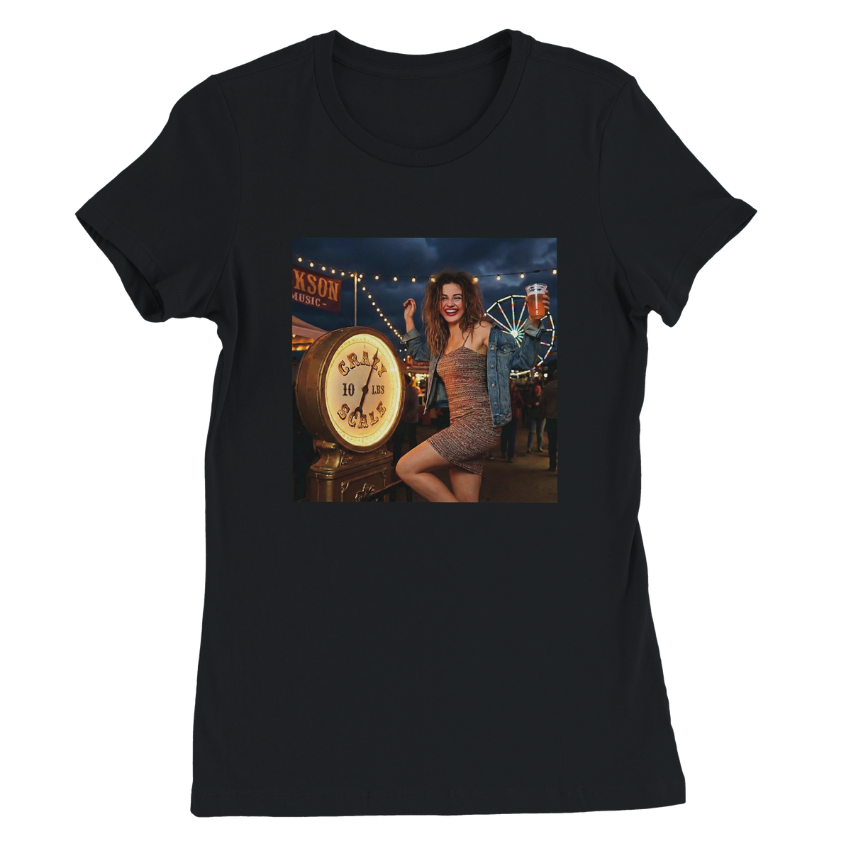 Ten Pounds of Crazy - Women’s Cut T-Shirt