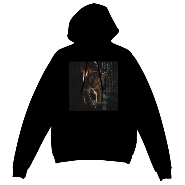 BAD MILK BLOOD ROBOT (HERE KITTY KITTY MIX) - Classic Unisex Pullover Hoodie