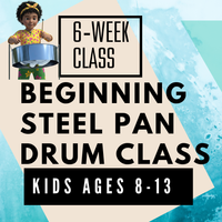 4-Week Steel Pan Drum Beginner Class for Kids