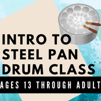 4-Week Steel Pan Drum Beginner Class for Teens and Adults