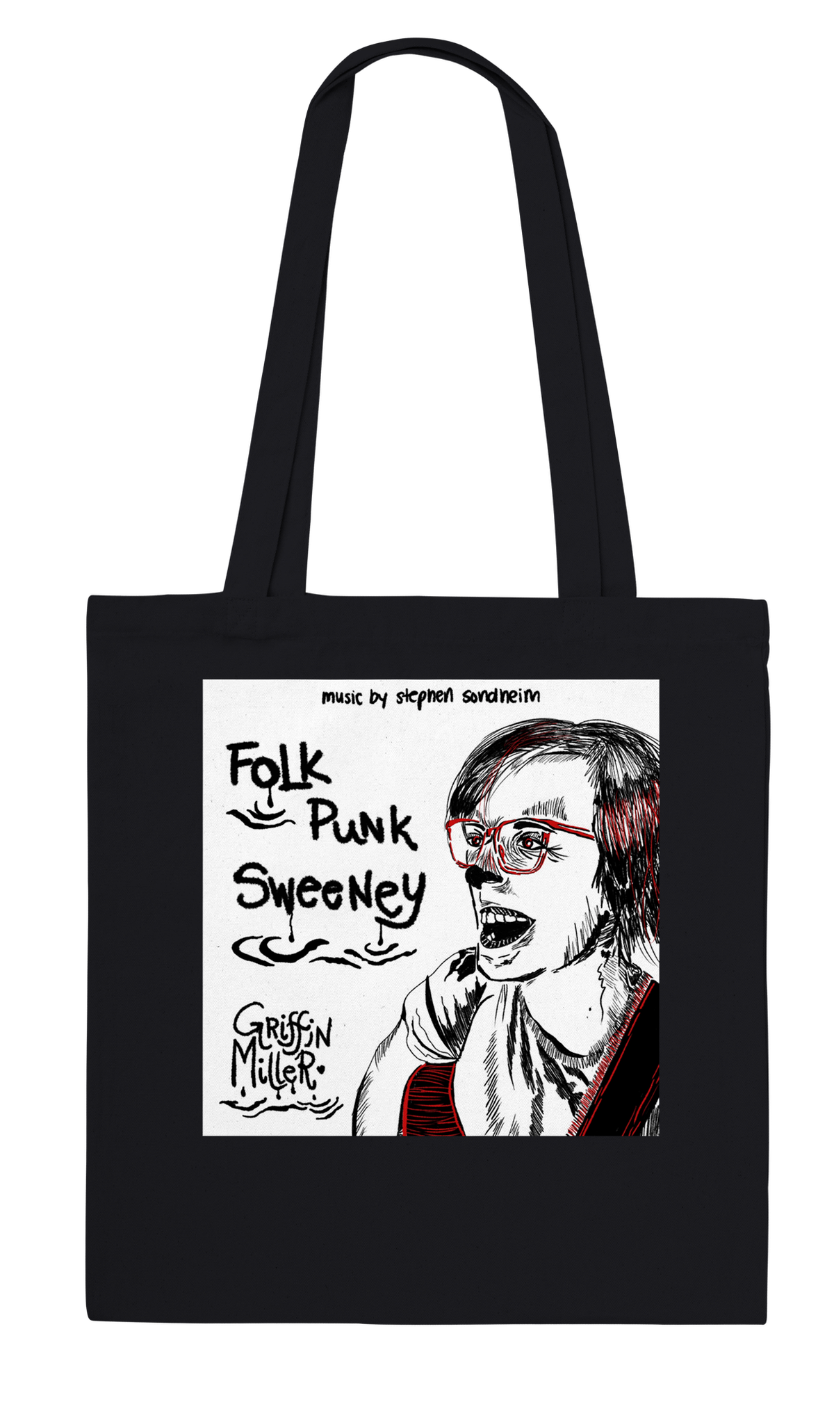 Folk Punk Sweeney - Tote bag