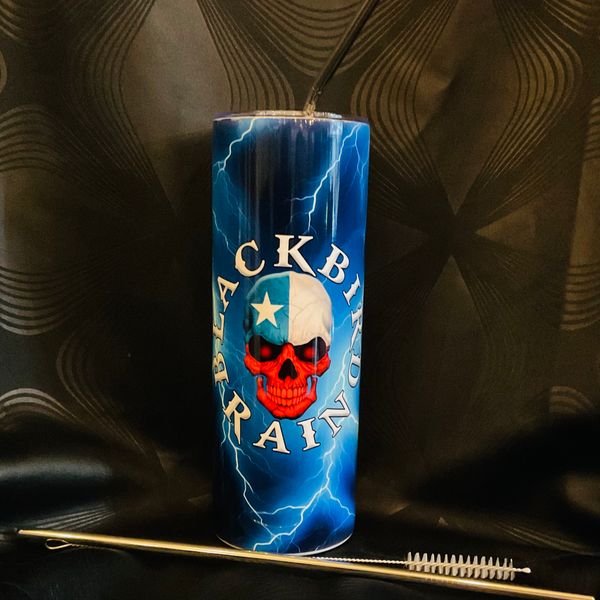BBR Tumbler Texas Skull
