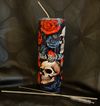 BBR Tumbler Rose Skull