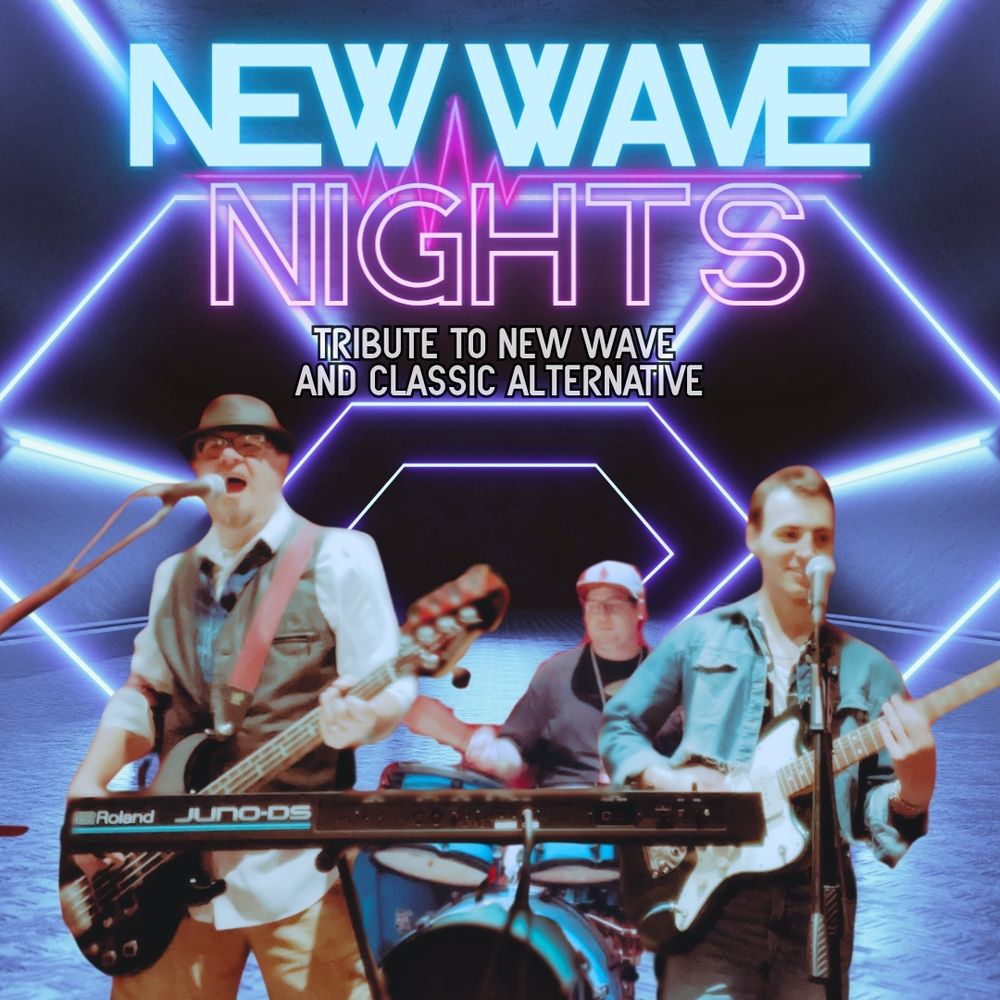 New Wave Nights, 80s cover band, new wave cover band, 80s new wave band, Pennsylvania cover band, Philadelphia cover band, Royersford band, Philly live music, 80s tribute band, synth pop cove